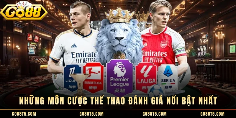 Những môn cược thể thao đánh giá nổi bật nhất 